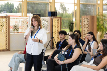 Səbail Rayon İcra Hakimiyyətinin nümayəndəsi “Xəzər İnşaat Həftəsi 2026” çərçivəsində keçirilən panel müzakirəsində iştirak edib