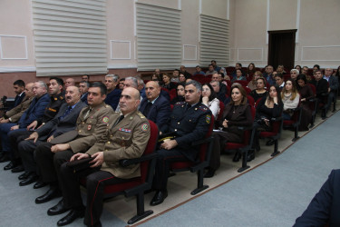 Səbail rayonunda 2025-ci ildə mülki müdafiə sahəsində görülmüş işlərin yekunları və 2026-cı ildə qarşıda duran vəzifələrə həsr olunmuş müşavirə keçirilib