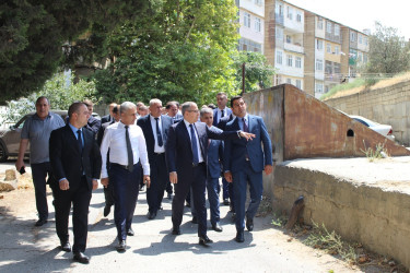 Rayon İcra Hakimiyyətinin başçısı İqor Ağayev küçəsində sakinlərlə görüş keçirdi