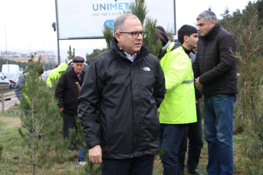 Səbail rayonunda Xocalı soyqırımı qurbanlarının xatirəsinə həsr olunmuş ağacəkmə aksiyası keçirilib