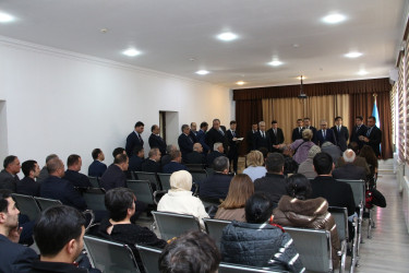 Rayon İcra Hakimiyyətinin başçısı sakinlərlə səyyar görüş keçirmişdir