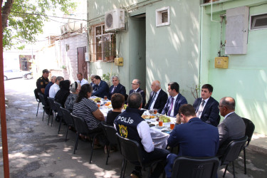 Rayon İcra Hakimiyyətinin başçısı şəhid valideynləri ilə görüş keçirmişdir