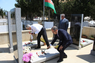 Vətən müharibəsi şəhidlərinin məzarları ziyarət olundu