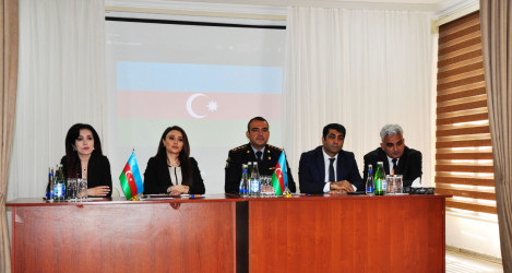 Səbaildə “Narkotik əsrin bəlasıdır, zərərli vərdişlərə yox deyək” və “Erkən nikah hallarının qarşısının alınması” mövzularında tədbir keçirilib