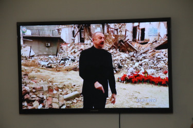 Xocalı Soyqırımının 34-cü ildönümü ilə əlaqədar Səbail Rayon İcra Hakimiyyətində tədbir keçirilmişdir