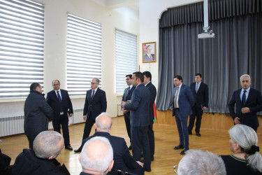 Rayon İcra Hakimiyyətinin başçısı Bayıl yaşayış massivində sakinlərlə səyyar görüş keçirib