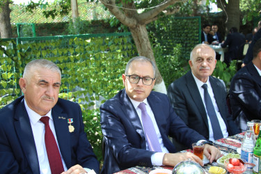 Rayon İcra Hakimiyyətinin başçısı şəhidlərin ailə üzvləri ilə görüş keçirmişdir