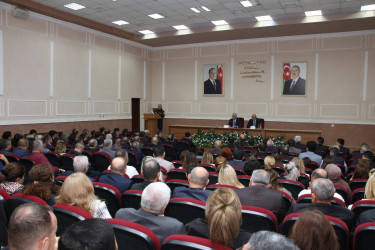 Səbail Rayon İcra Hakimiyyətində mülki müdafiə sahəsində kompleks yoxlamaların yekunlarına dair müşavirə keçirilmişdir