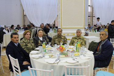 Səbail rayonunda iftar süfrəsi təşkil olundu