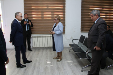 Rayon İcra Hakimiyyətinin başçısı sakinlərlə səyyar görüş keçirmişdir