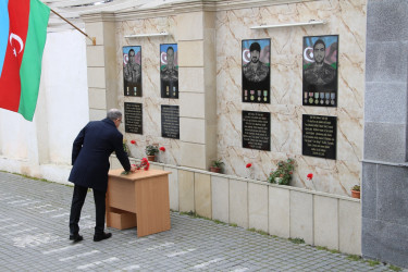 Vətən müharibəsi şəhidlərinin xatirələri anıldı