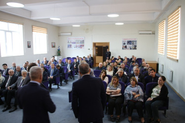 Rayon İcra Hakimiyyətinin başçısı 20-ci sahə yaşayış massivində sakinlərlə səyyar qəbul keçirmişdir