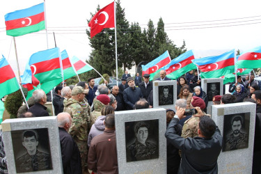Səbail rayonunda 27 sentyabr – Anım Gününün beşinci ildönümü ilə əlaqədar şəhidlərin məzarları ziyarət olundu