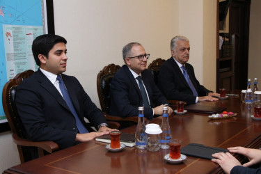 Rayon İcra Hakimiyyətinin başçısı Xocalı sakini Rəhman İsmayılov ilə görüş keçirmişdir