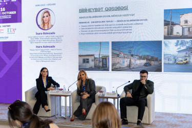 Səbail Rayon İcra Hakimiyyətinin nümayəndəsi “Xəzər İnşaat Həftəsi 2026” çərçivəsində keçirilən panel müzakirəsində iştirak edib