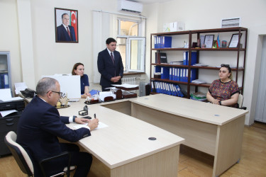 Səbail Rayon İcra Hakimiyyətində keçirilən vətəndaş qəbulları