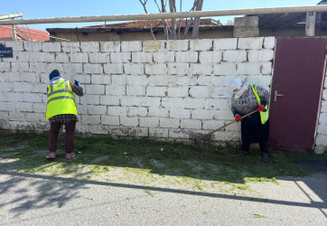 Səbail rayon ərazisində növbəti iməcilik işləri həyata keçirilmişdir