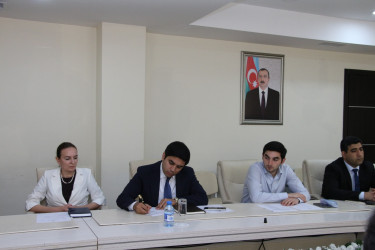 Səbail Rayon İcra Hakimiyyətində “Mülkiyyət hüququnun qorunması və Avropa Konvensiyası” mövzusunda təlim keçirilmişdir