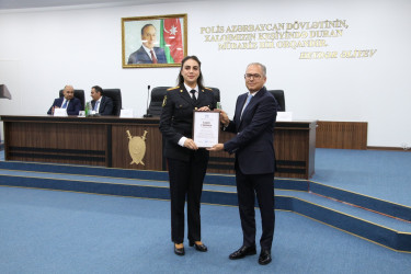 Səbaildə Azərbaycan Polisinin yaranmasının 108-ci ildönümünə həsr olunmuş tədbir keçirilib