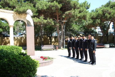 Səbail rayonunda 2 İyul - Azərbaycan Polisi Günü ilə əlaqədar Ümummilli Lider Heydər Əliyevin xatirəsi anılıb