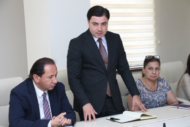 Səbail Rayon İcra Hakimiyyətində “Mədəni İrsin Rəqəmsal Gələcəyi” mövzusunda tədbir keçirilib