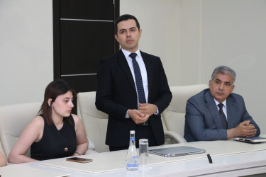 Səbail Rayon İcra Hakimiyyətində “Mədəni İrsin Rəqəmsal Gələcəyi” mövzusunda tədbir keçirilib