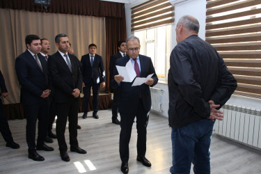 Rayon İcra Hakimiyyətinin başçısı sakinlərlə səyyar görüş keçirmişdir