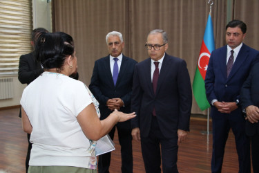 Rayon İcra Hakimiyyətinin başçısı Bayıl yaşayış massivində sakinlərlə səyyar qəbul keçirmişdir
