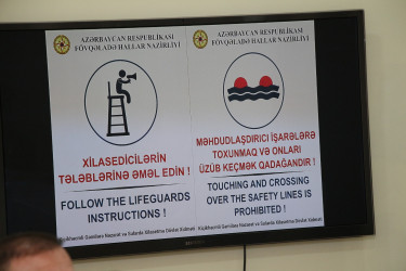 Səbail rayonunda “Su hövzələrində insanların təhlükəsizliyinin təmin edilməsi” mövzusunda müşavirə keçirilmişdir