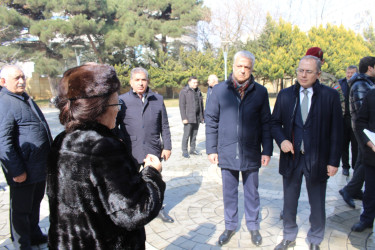 Rayon İcra Hakimiyyətinin başçısı Badamdar qəsəbəsində sakinlərlə görüş keçirmişdir