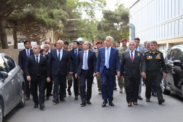 Badamdar qəsəbəsində aparılan abadlıq və təmir-bərpa işlərinə baxış keçirilib