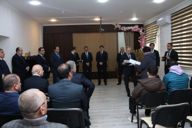 Rayon İcra Hakimiyyətinin başçısı sakinlərlə səyyar görüş keçirmişdir