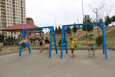 Səbail rayonunda aparılan abadlıq-quruculuq işləri uğurla davam etdirilir