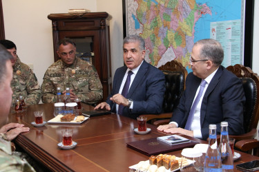 Novruz bayramı ərəfəsində müharibə iştirakçıları ilə görüş keçirilmişdir