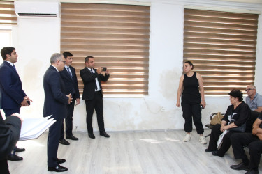 Rayon İcra Hakimiyyətinin başçısı sakinlərlə səyyar görüş keçirmişdir