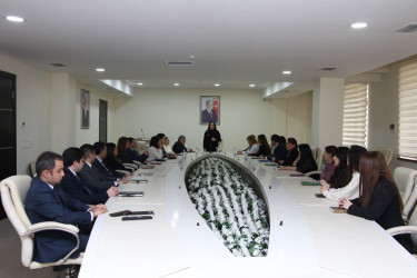 Xocalı Soyqırımının 34-cü ildönümü ilə əlaqədar Səbail Rayon İcra Hakimiyyətində tədbir keçirilmişdir