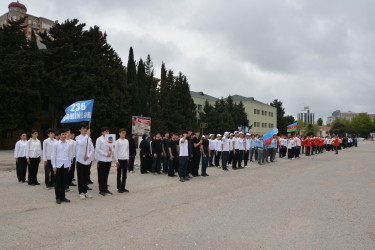 Şahin hərbi-idman oyununun Səbail rayon birinciliyi keçirilib