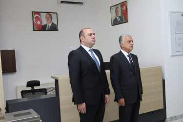 Səbail rayonunda 1 oktyabr - Prokurorluq işçilərinin peşə bayramı qeyd olunub