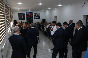 Rayon İcra Hakimiyyətinin başçısı sakinlərlə səyyar görüş keçirmişdir