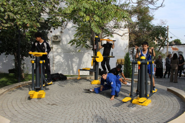 Bayıl yaşayış massivi, İbrahim Məmmədov küçəsində yerləşən park yenidənqurmadan sonra sakinlərin istifadəsinə verildi