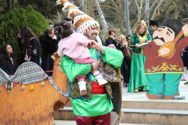 Səbail rayonunda Novruz şənliyi