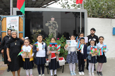 Əli Tağıyevin Vətən müharibəsində şəhid olmasının ildönümü münasibətilə məzarı ziyarət olundu