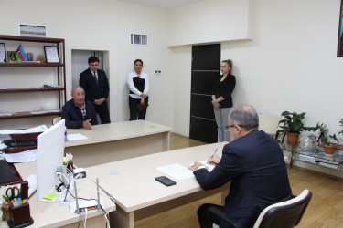 Səbail Rayon İcra Hakimiyyətində keçirilən vətəndaş qəbulları