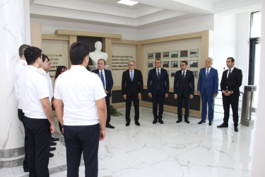 Səbail rayonunda 1 oktyabr - Prokurorluq işçilərinin peşə bayramı qeyd olunub