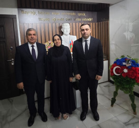 Səbail rayonunda Novruz bayramı münasibətilə şəhidlərin ailə üzvləri ziyarət olundu