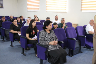 Rayon İcra Hakimiyyətinin başçısı 20-ci sahə yaşayış massivində sakinlərlə növbəti səyyar qəbul keçirmişdir