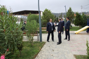 Rayon İcra Hakimiyyətinin başçısı Gülbala Əliyev küçəsinə baxış keçirmişdir
