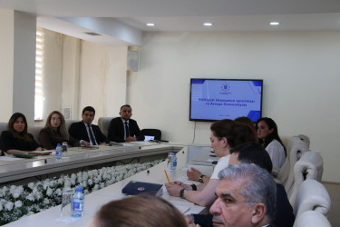Səbail Rayon İcra Hakimiyyətində “Mülkiyyət hüququnun qorunması və Avropa Konvensiyası” mövzusunda təlim keçirilmişdir