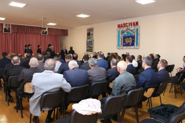 Rayon İcra Hakimiyyətinin başçısı Bayıl yaşayış massivində sakinlərlə səyyar qəbul keçirmişdir