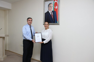 Səbaildə 5 oktyabr - Beynəlxalq Müəllimlər Günü qeyd olundu